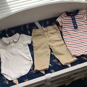 Janie and jack 3-6 mth baby boy bundle